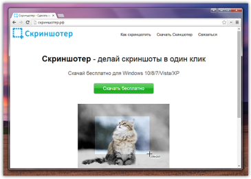 Скриншотер – удобный и минималистичный инструмент для создания скриншотов