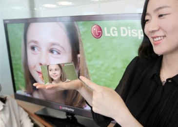 Компания LG представила дисплей высокой четкости превосходящий iPhone