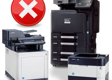 Способы устранения ошибки «Отсутствует узел проявки» для принтера Kyocera