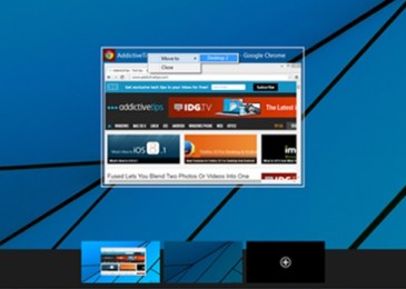 Как в Windows 10 перемещать окна между виртуальными рабочими столами