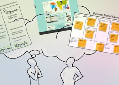 Создание текстовых заметок и их просмотр с Панели задач