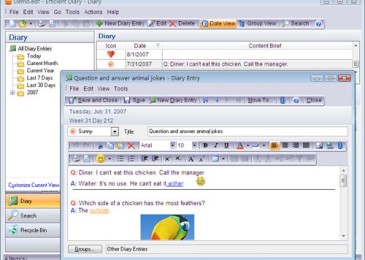 Программа Efficient Diary Pro. Ваш надежный личный дневник
