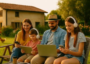 Какой интернет подойдет для дачи: LTE и 4G?