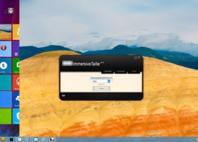 Изменяем размеры и положение стартового экрана Windows 8