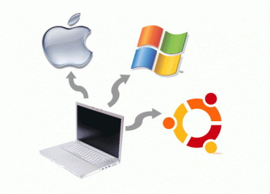 Популярные операционные системы по числу пользователей в 2013