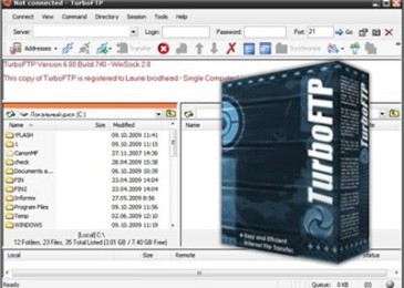 Обзор FTP-менеджера TurboFTP