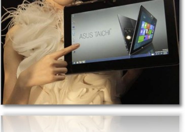 Компания Asus продемонстрировала планшет-трансформер под названием Transformer Book