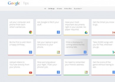 Советы Google. Новый сервис от популярного поисковика