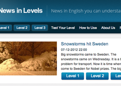 Изучаем разговорный английский вместе с News in Levels