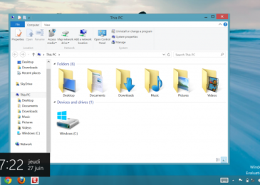 Как в Windows 8.1 вернуть Проводнику классический вид
